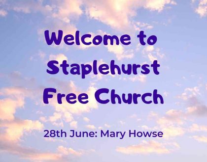 Welcome to SFC Sunday 28th June