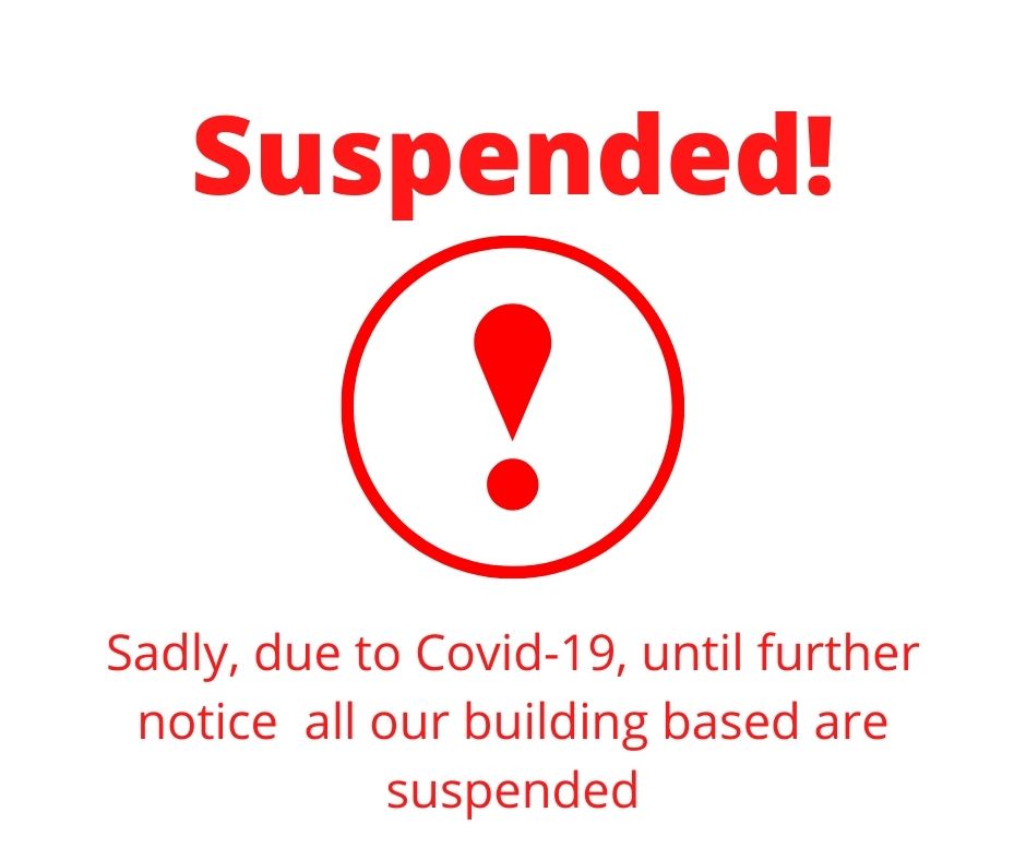 Suspended! All activities in the building at SFC until further notice