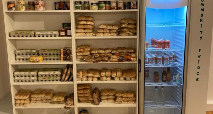 Community Fridge now open Midday to 4pm on Tuesday &  10am to 4pm Wednesday & Thursday