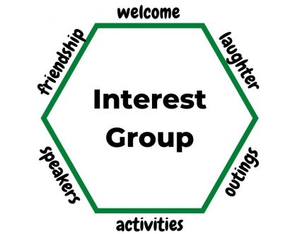 Last Interest Group before summer break this Friday 10am to Midday